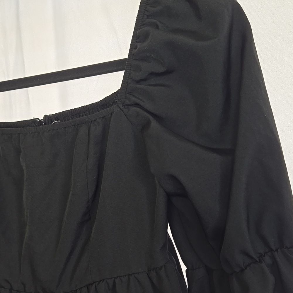 Exlura.. Black Mini Dress - Picture 6 of 14